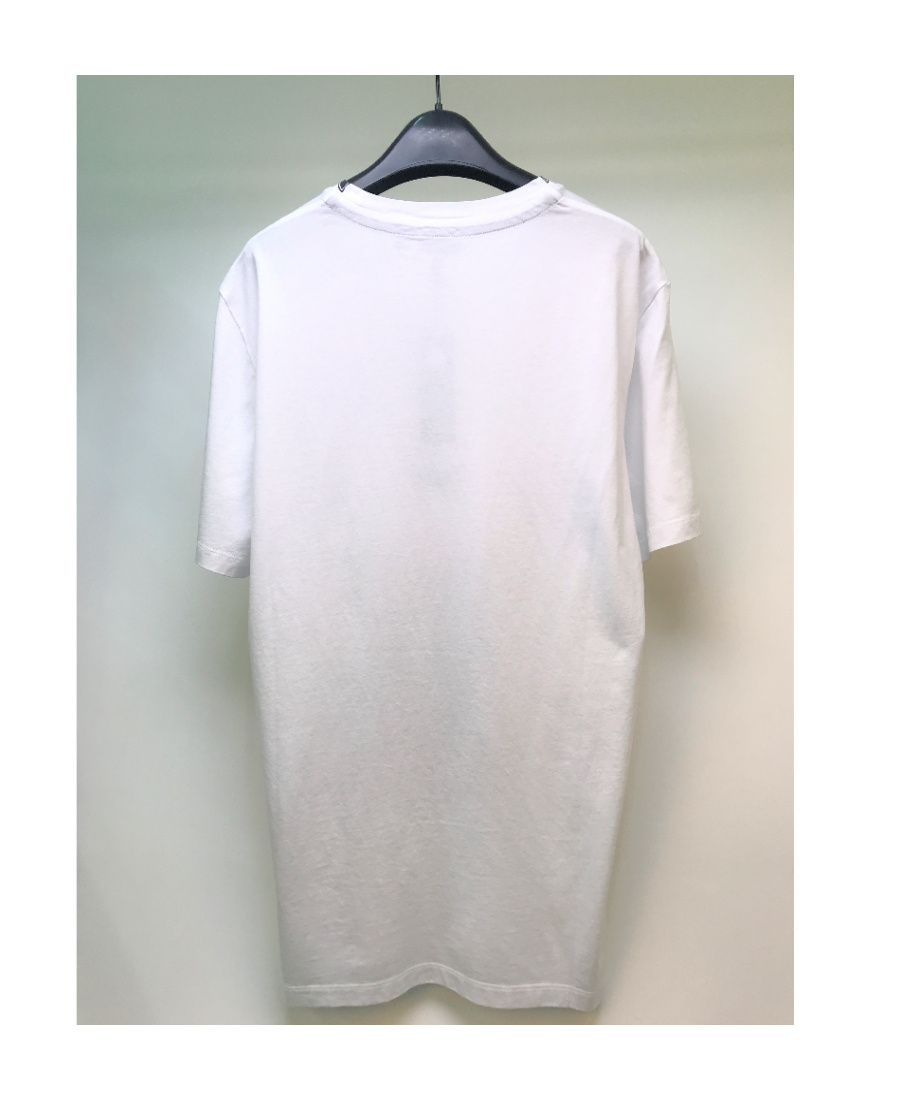 Just Cavalli T-shirt With Round Neck And Short Sleeves In Multicolor
