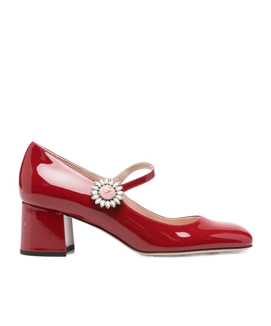 Valentino Garavani Chunky High Heels In Red