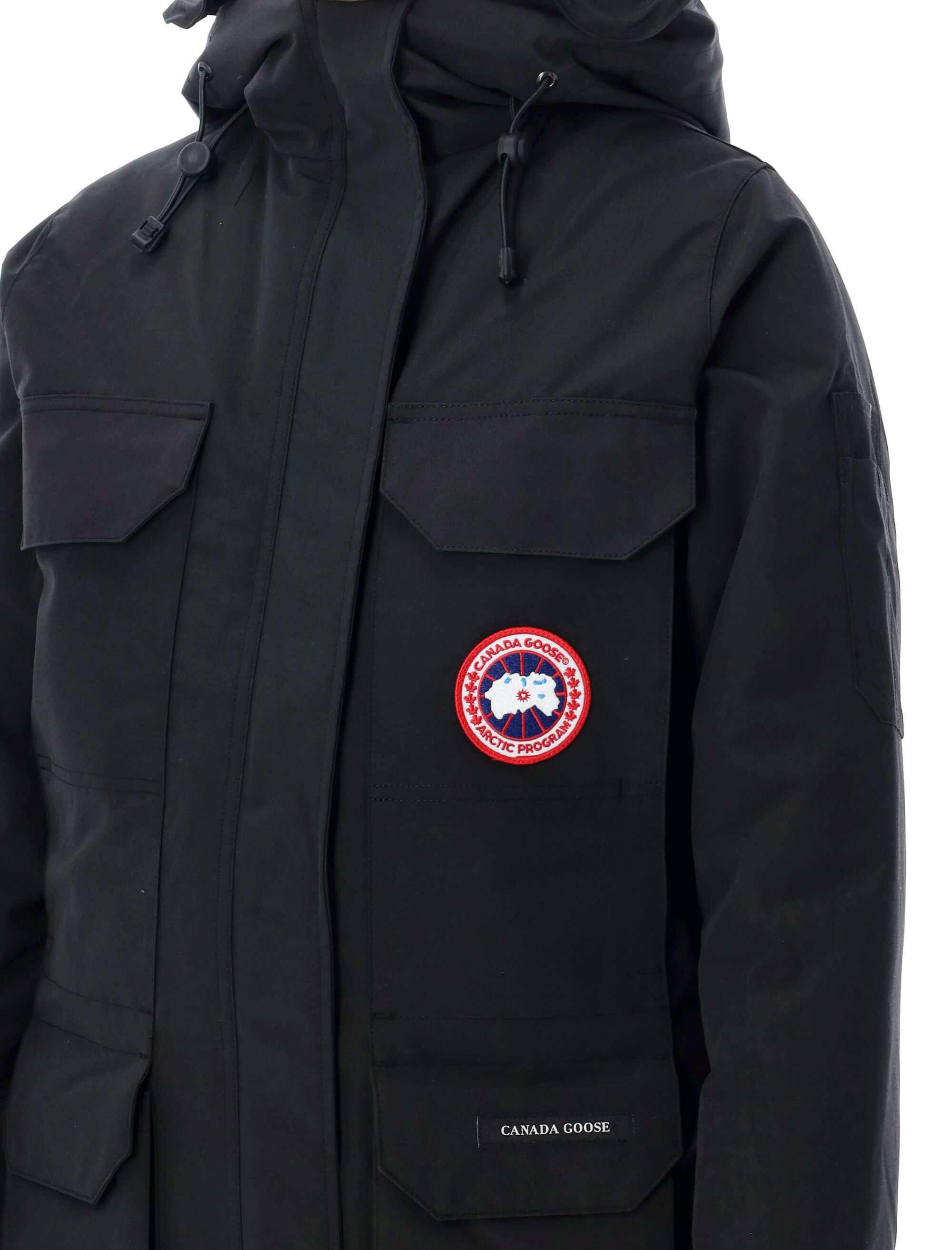 Canada Goose Women's Down Jacket With Hood In Black