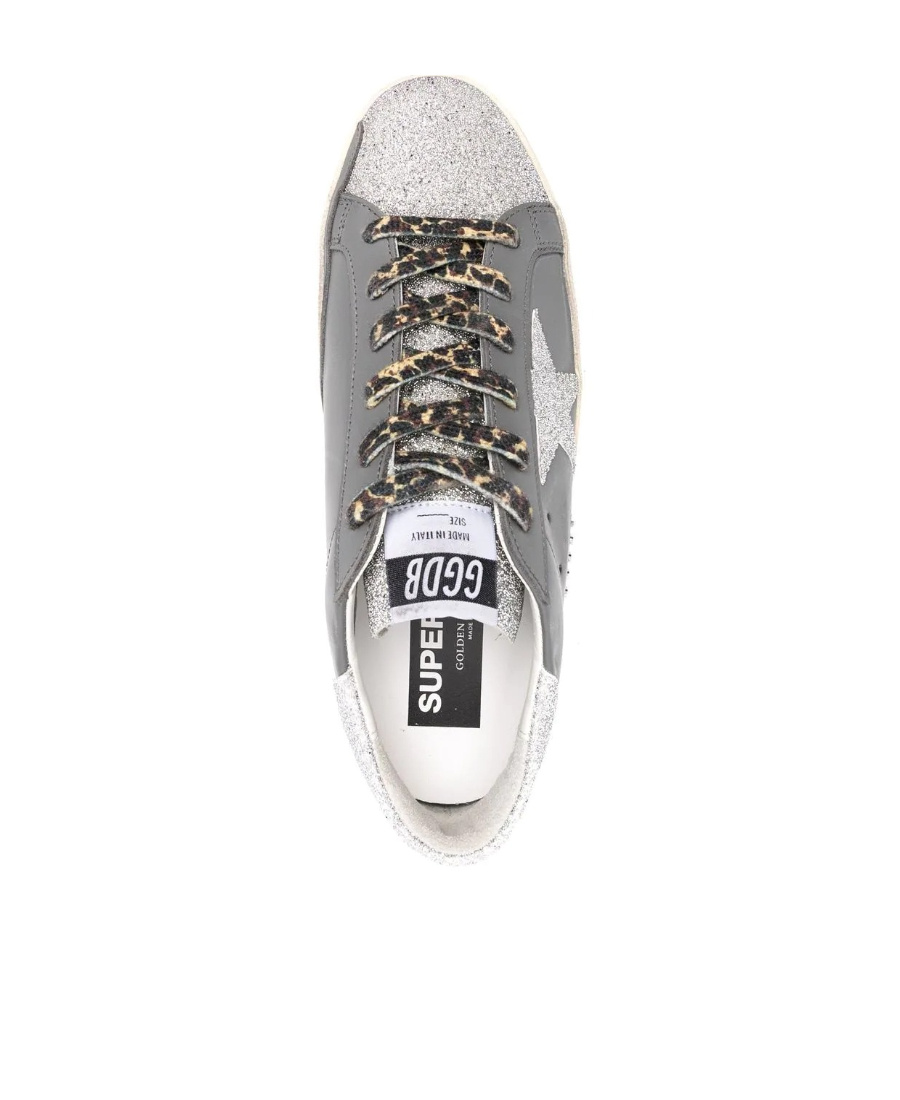 Golden Goose Superstar Low-top Sneakers In Gray
