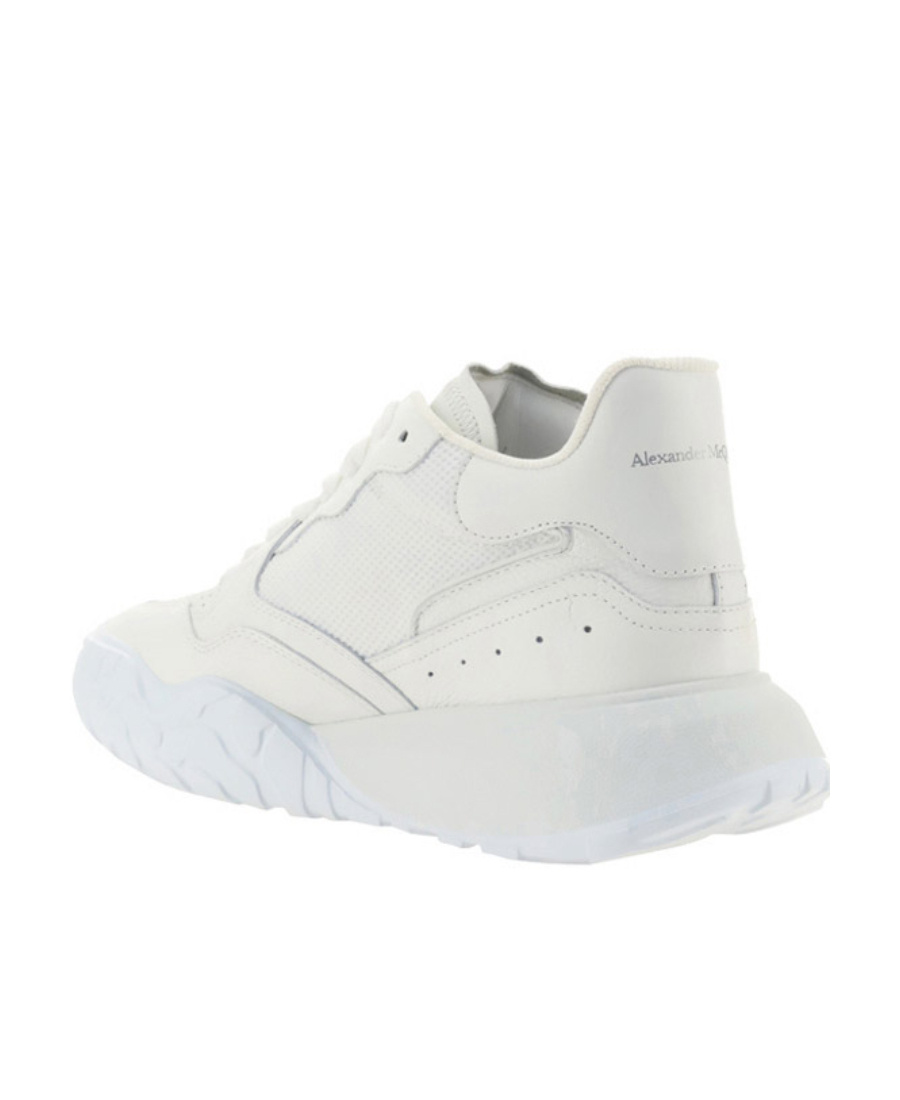 Alexander Mcqueen Court Low-top Sneakers In White
