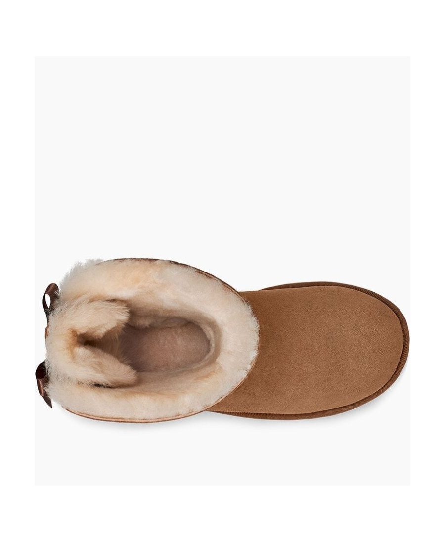 Ugg Logo Boots In Brown