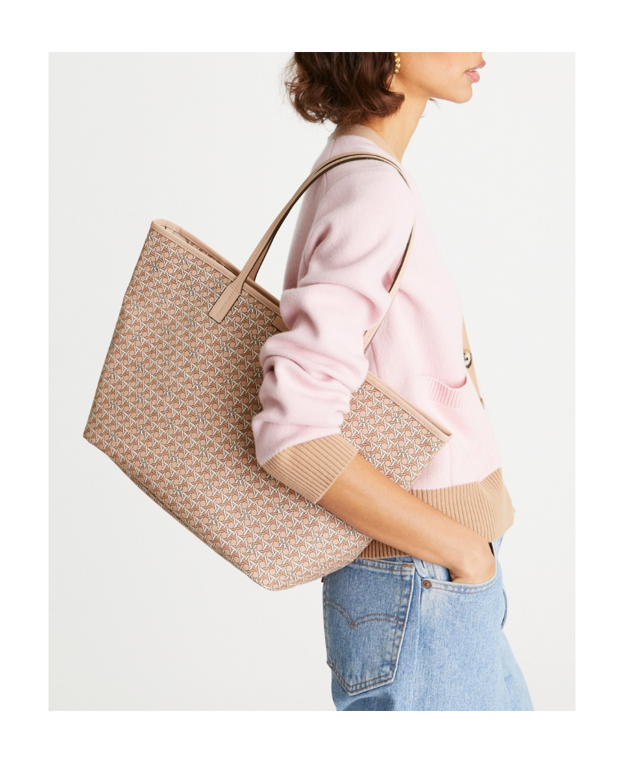 Tory Burch Perry Triple-compartment Tote Bag In Nude