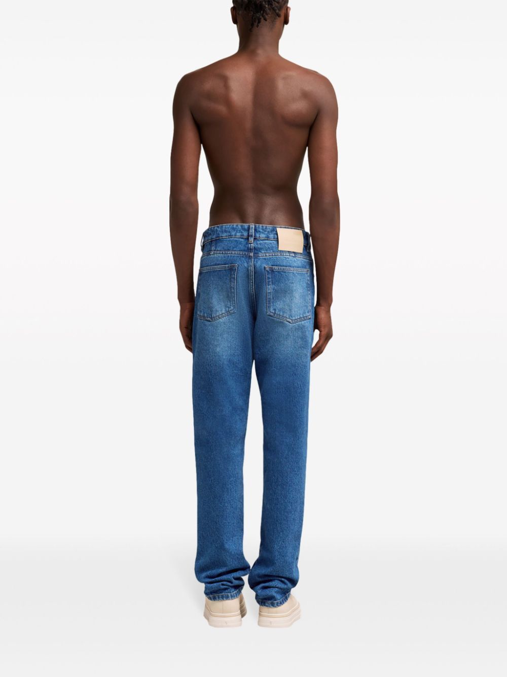 Ami Alexandre Mattiussi Ami Paris Jeans In Blue
