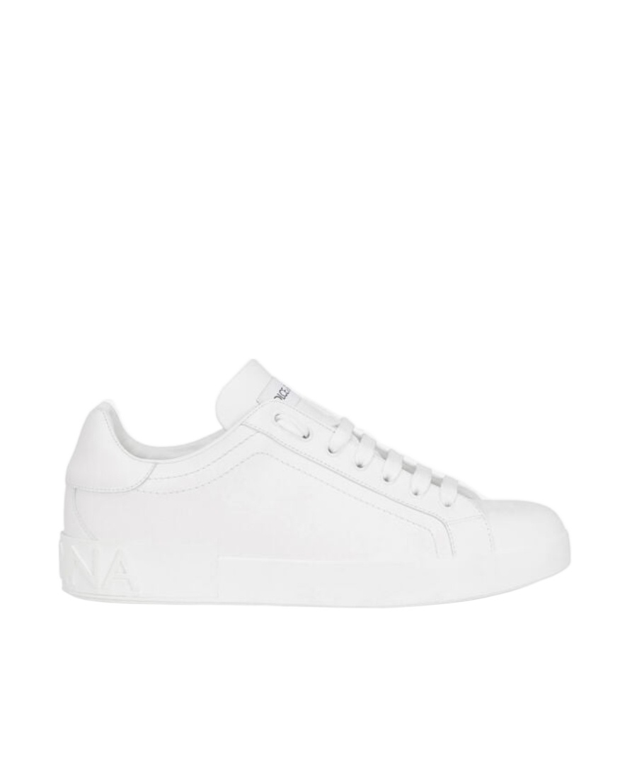 Dolce & Gabbana Dolce&gabbana Portofino White Low Trainer In White