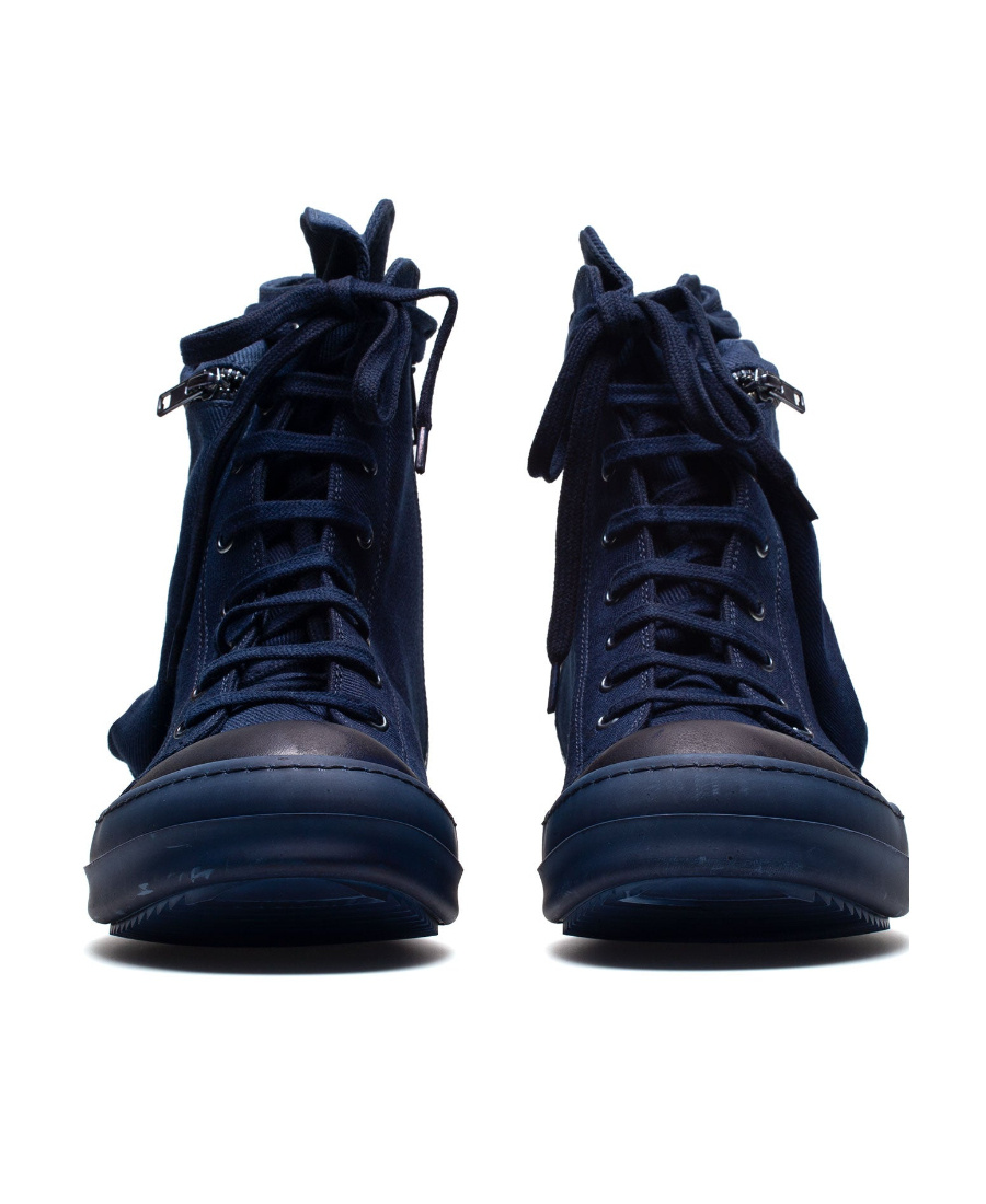 Rick Owens Drkshdw Edfu Cargo High-top Sneakers In Black