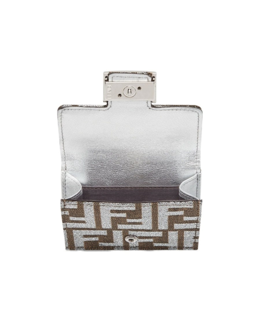 Fendi Monogrammed Tri-fold Wallet In Multicolor