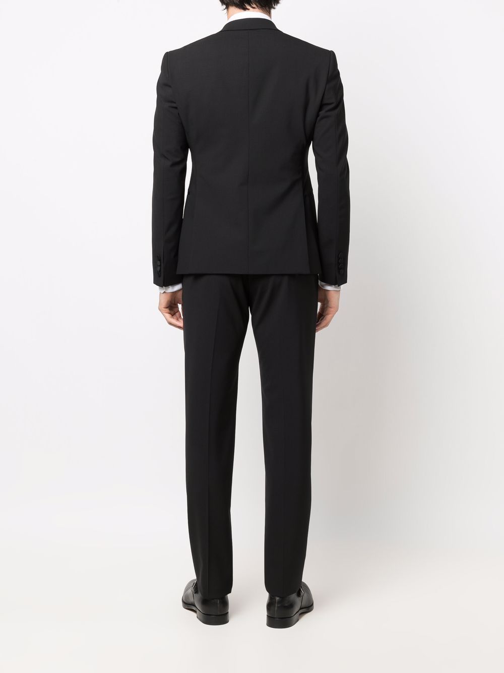 Emporio Armani Jacket And Trouser Suit In Black