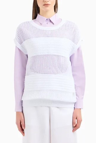 Armani Exchange Top  Woman Color White In White
