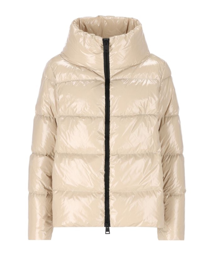 Herno Down Jacket In Nude