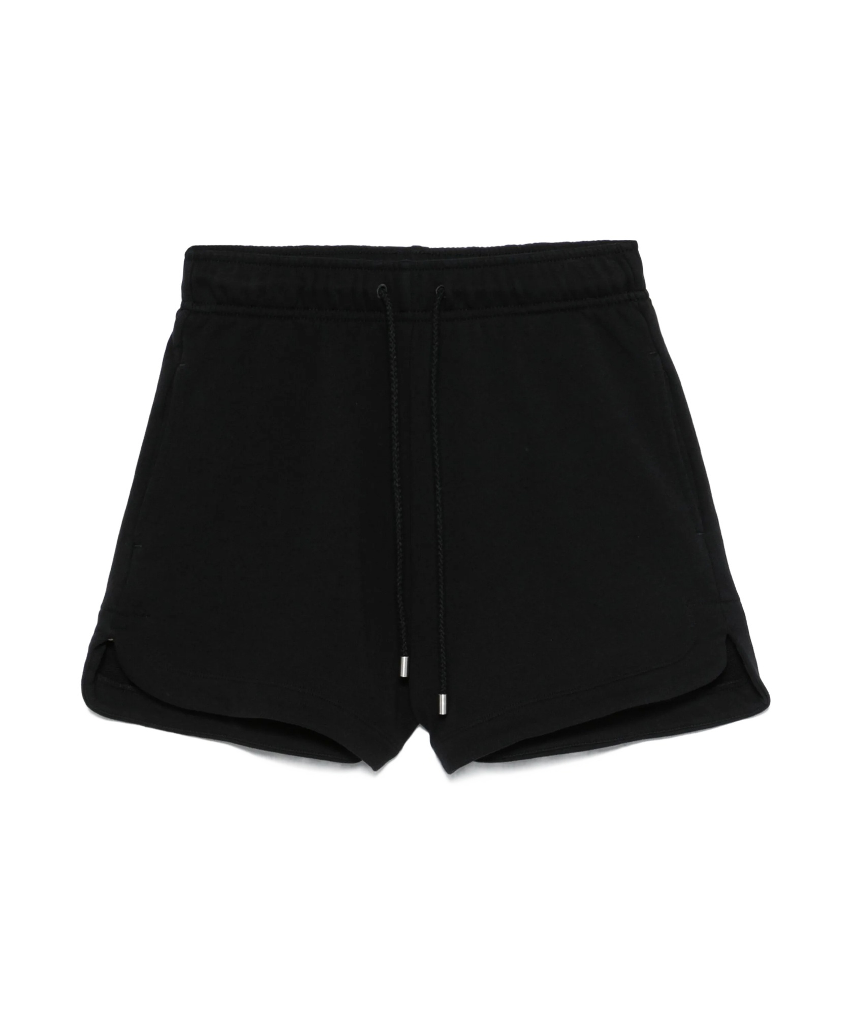 Pinko Limousine Elastic Waist Shorts In Black
