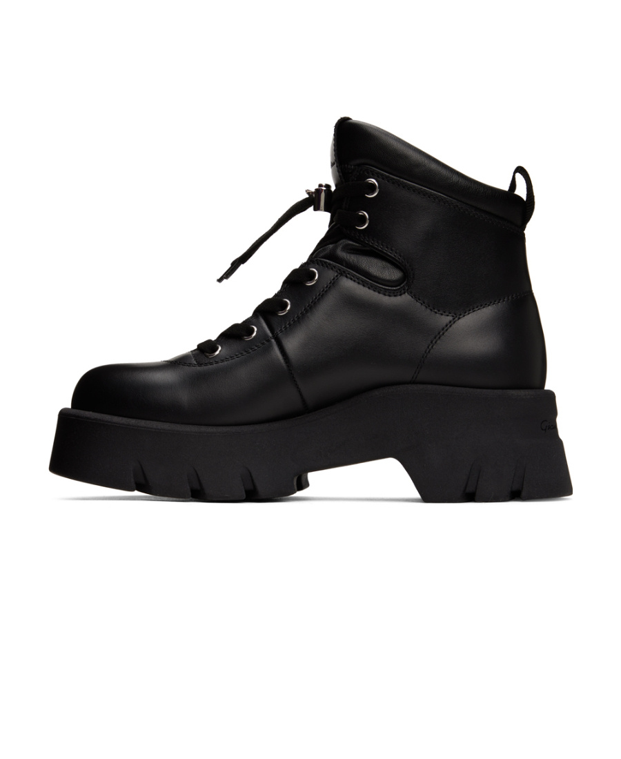 Gianvito Rossi Lace-up Boots In Black