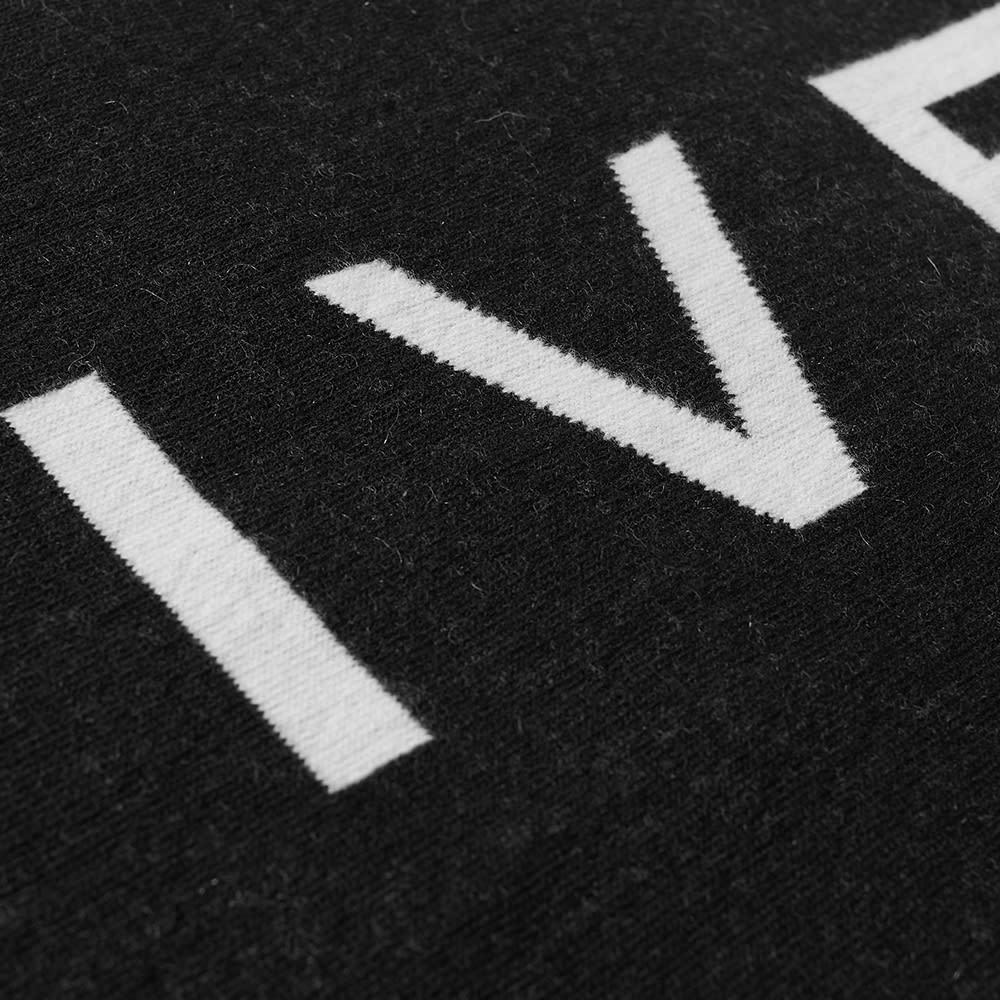 Givenchy Reversible Logo-intarsia Scarf In Black