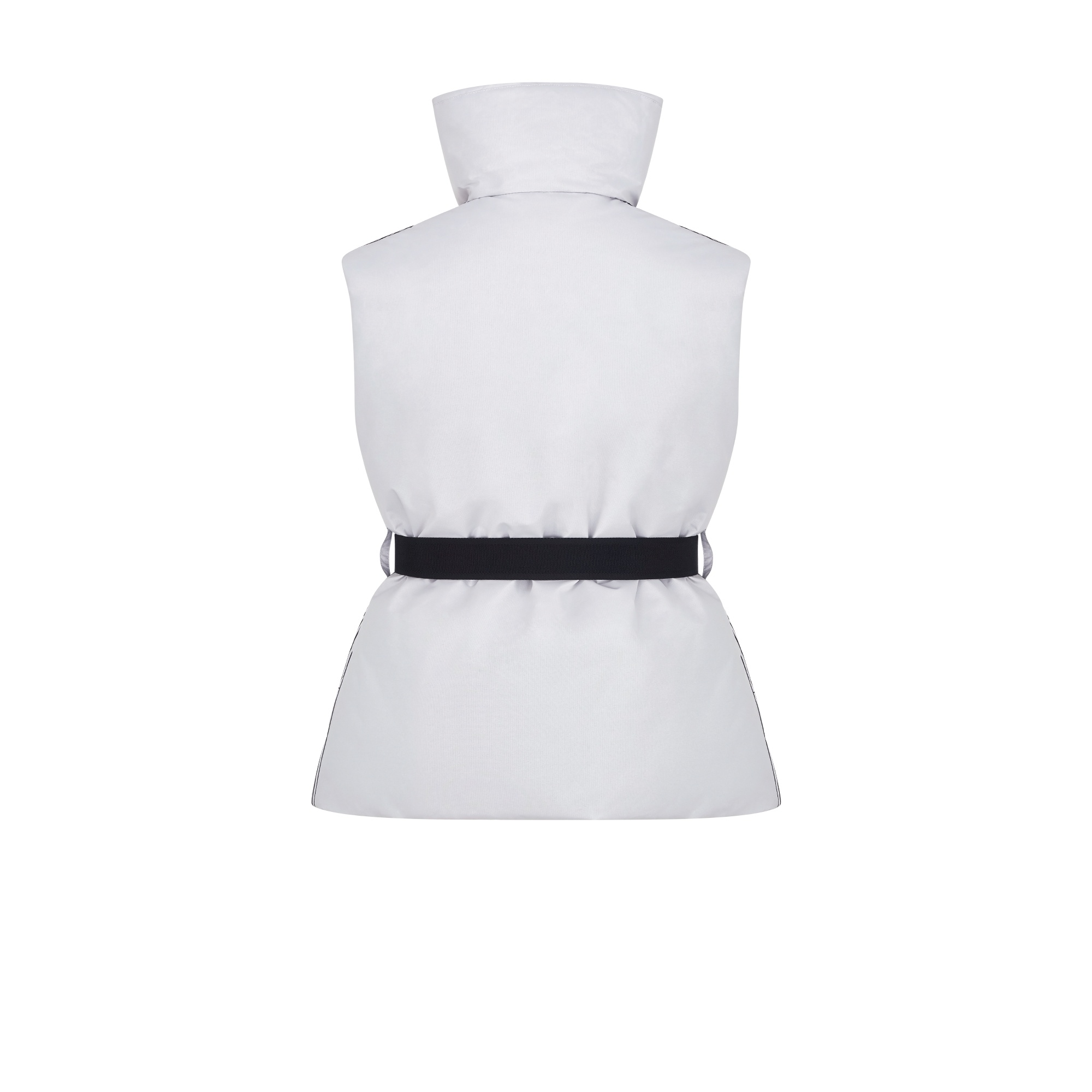 Dior Alps Belted Puffer Vest In Multi