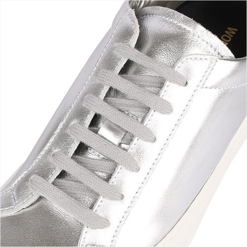 COMMON PROJECTS METALLIC-TONE LACE-UP TRAINERS
