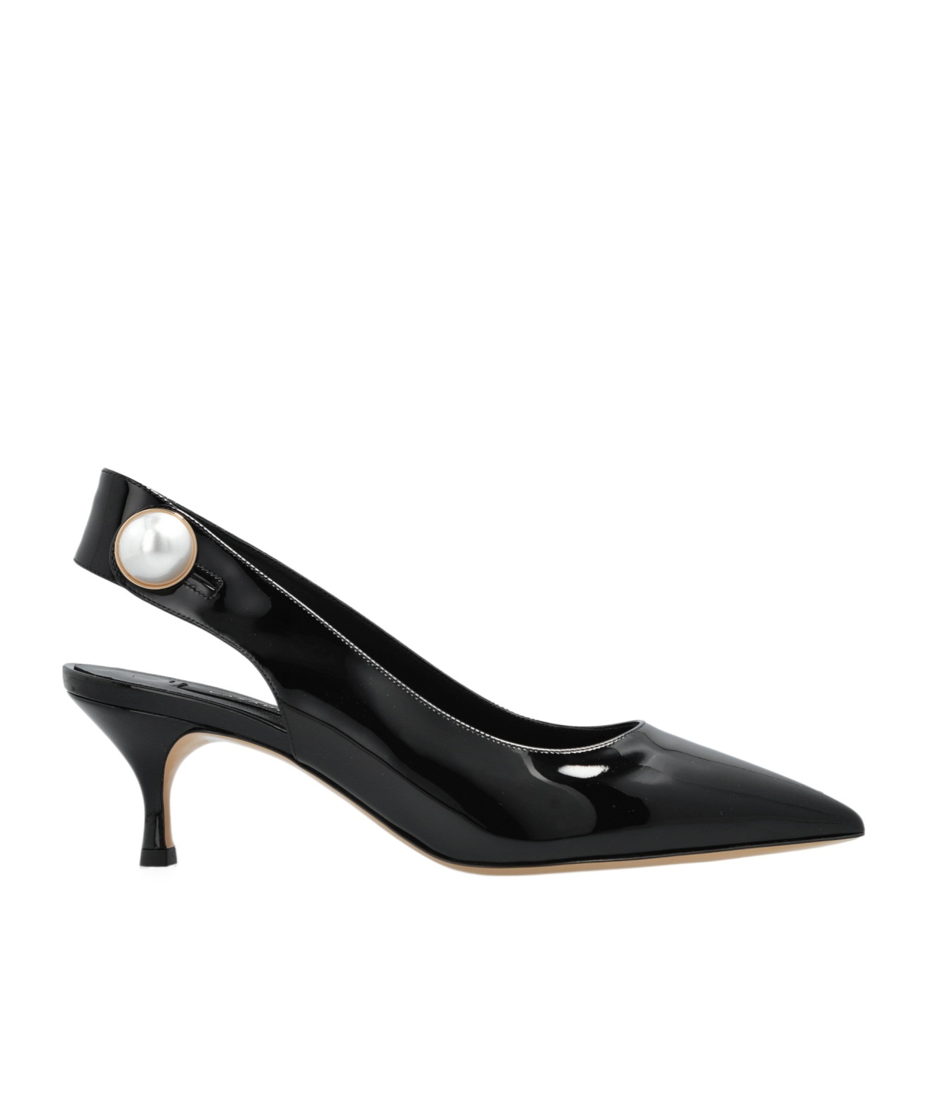 Casadei Pointed High-heeled Sandals In Black