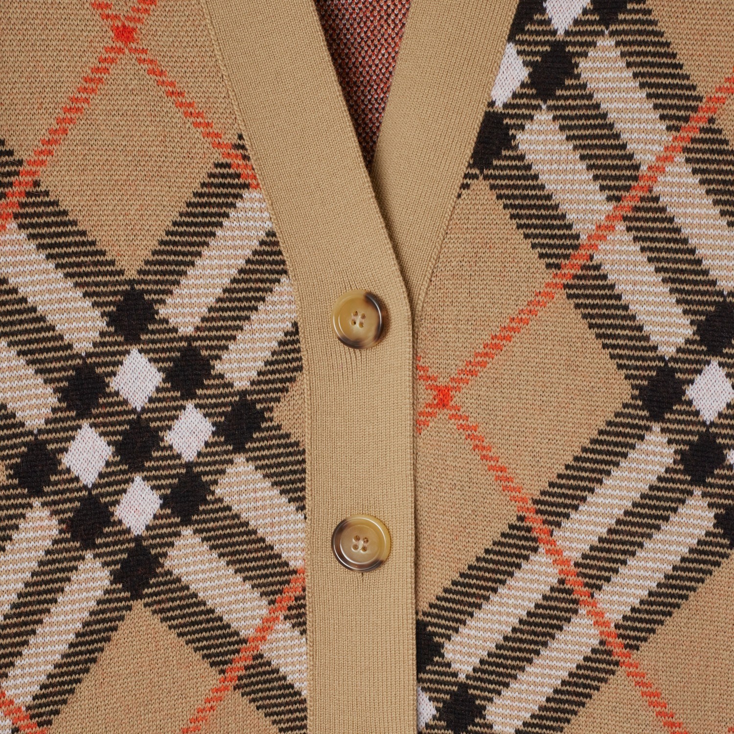 Burberry Cardigan In Brown