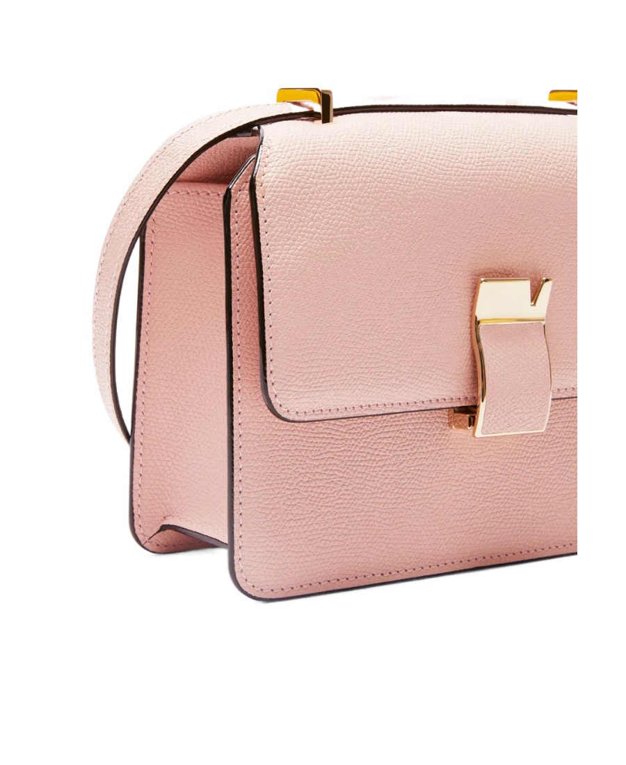 Valextra Nolo Satchel Bag In Pink