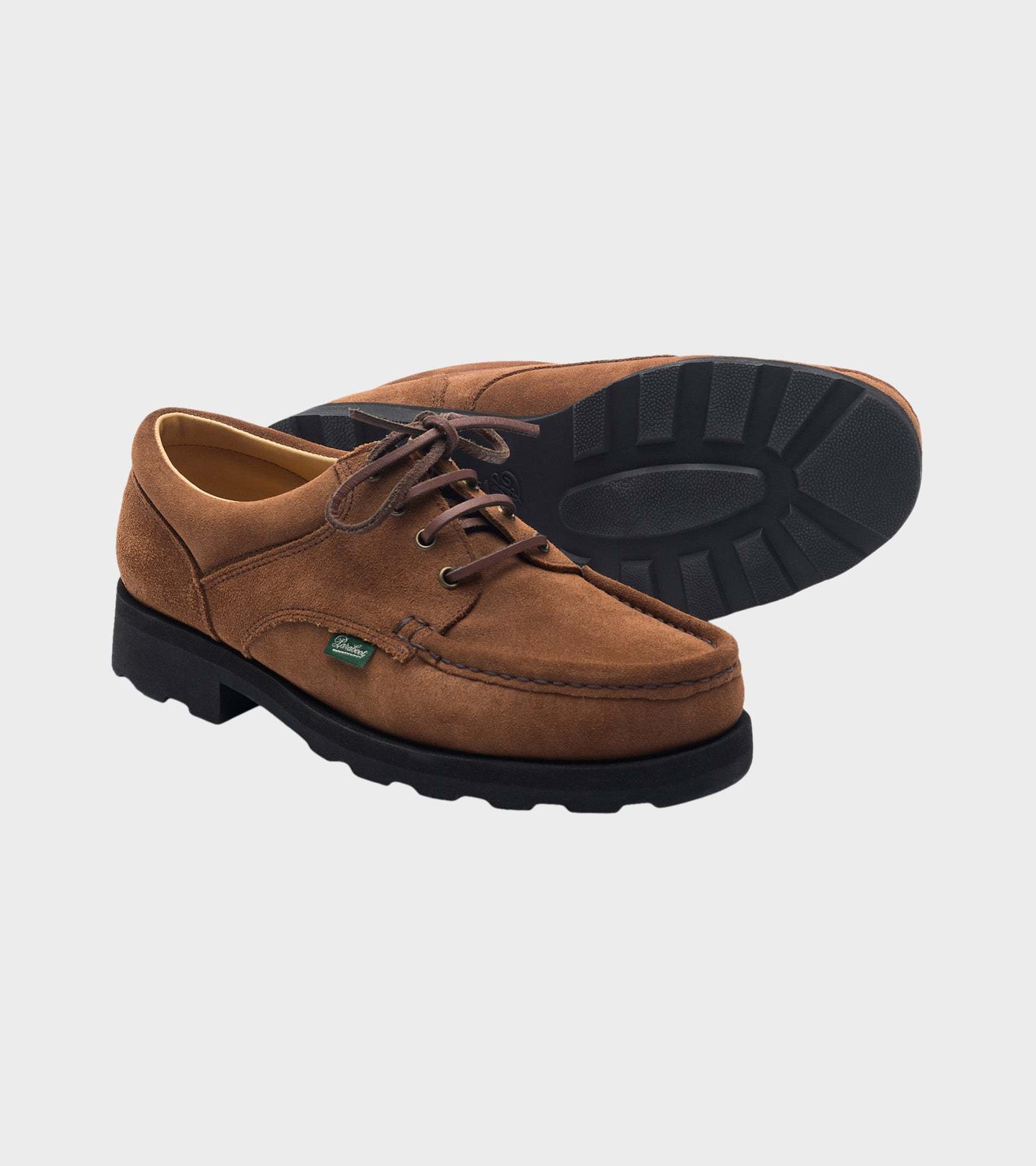 Paraboot Round-toe Business Casual Shoes In Brown