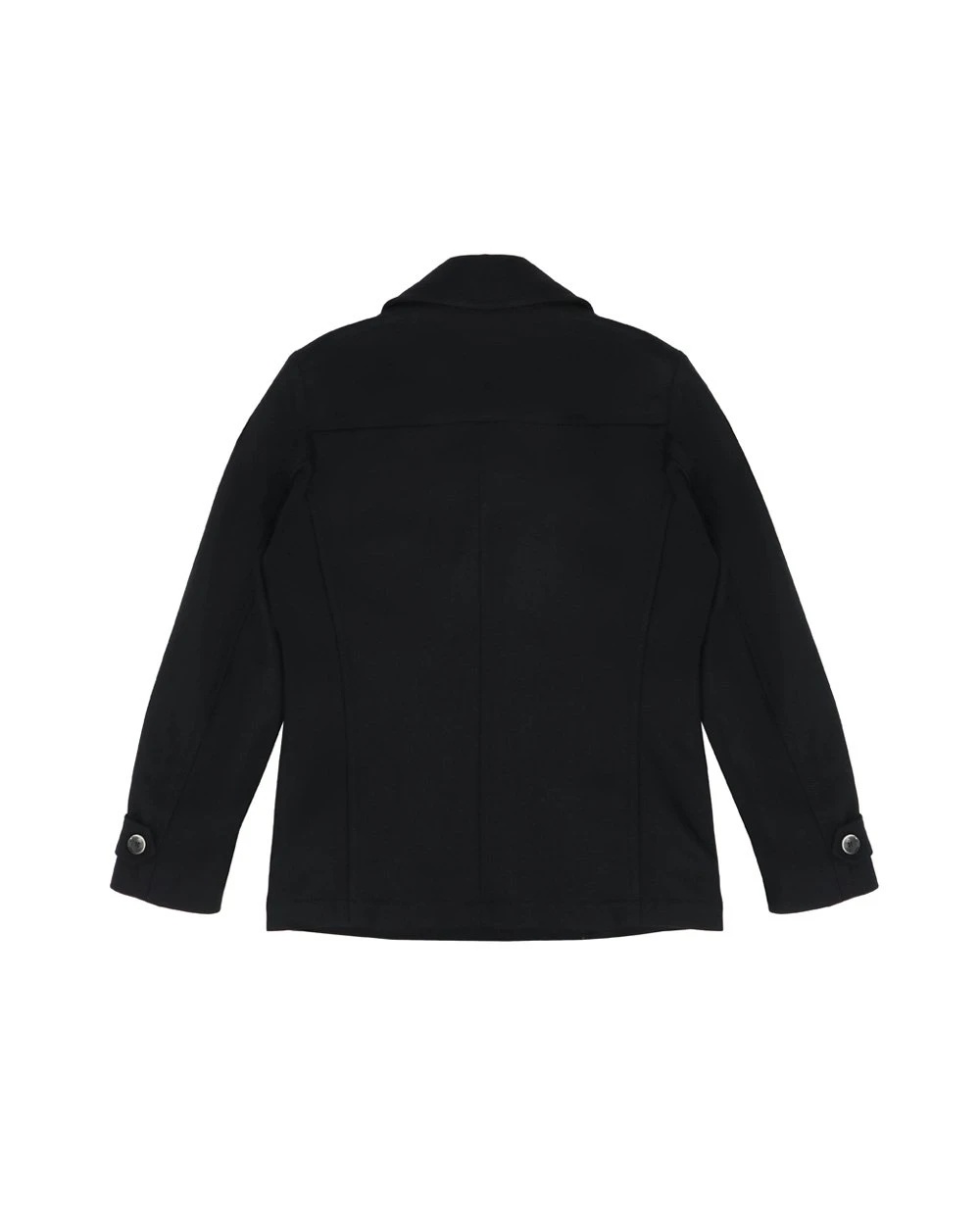 Hugo Boss Double-breasted Casual Jacket In Black