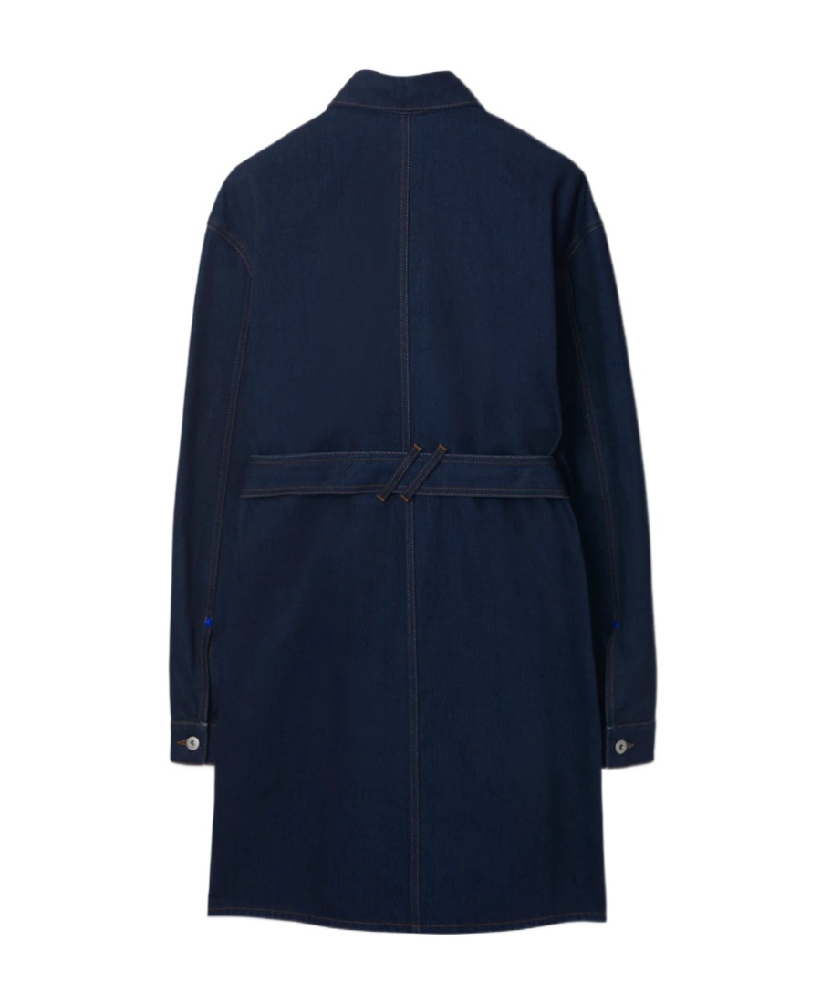BURBERRY JAPANESE BELTED DENIM SHIRTDRESS 