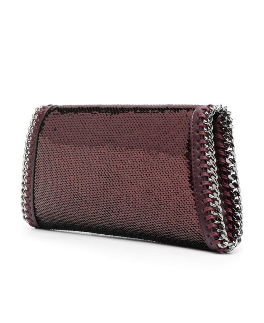 Stella Mccartney Logo Clutch In Multicolor