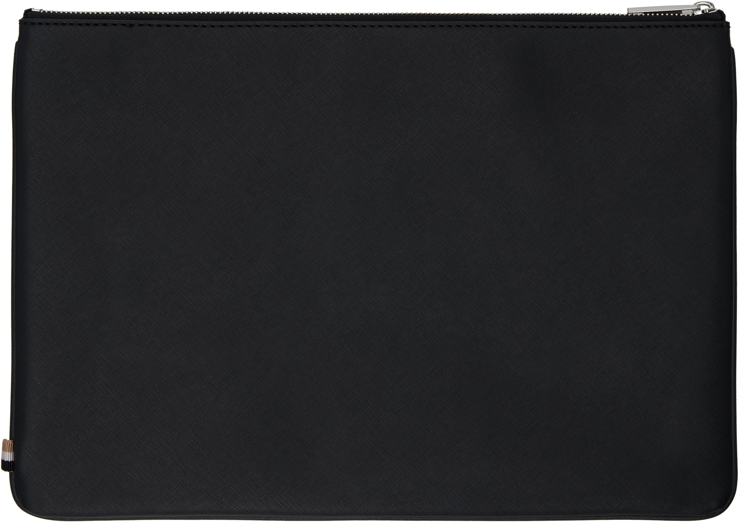 Hugo Boss Large Document Bag In Black