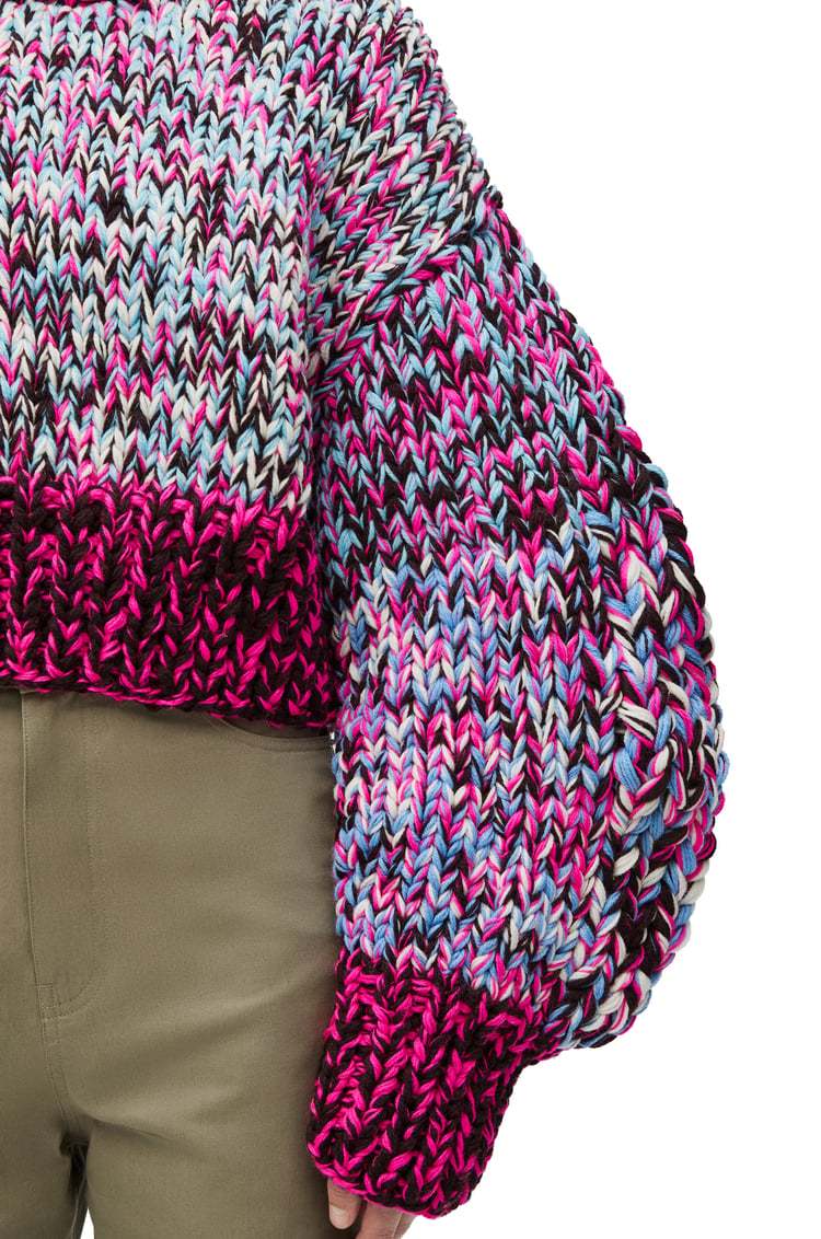 Loewe Sweater Woman Color Pink In Multicolor