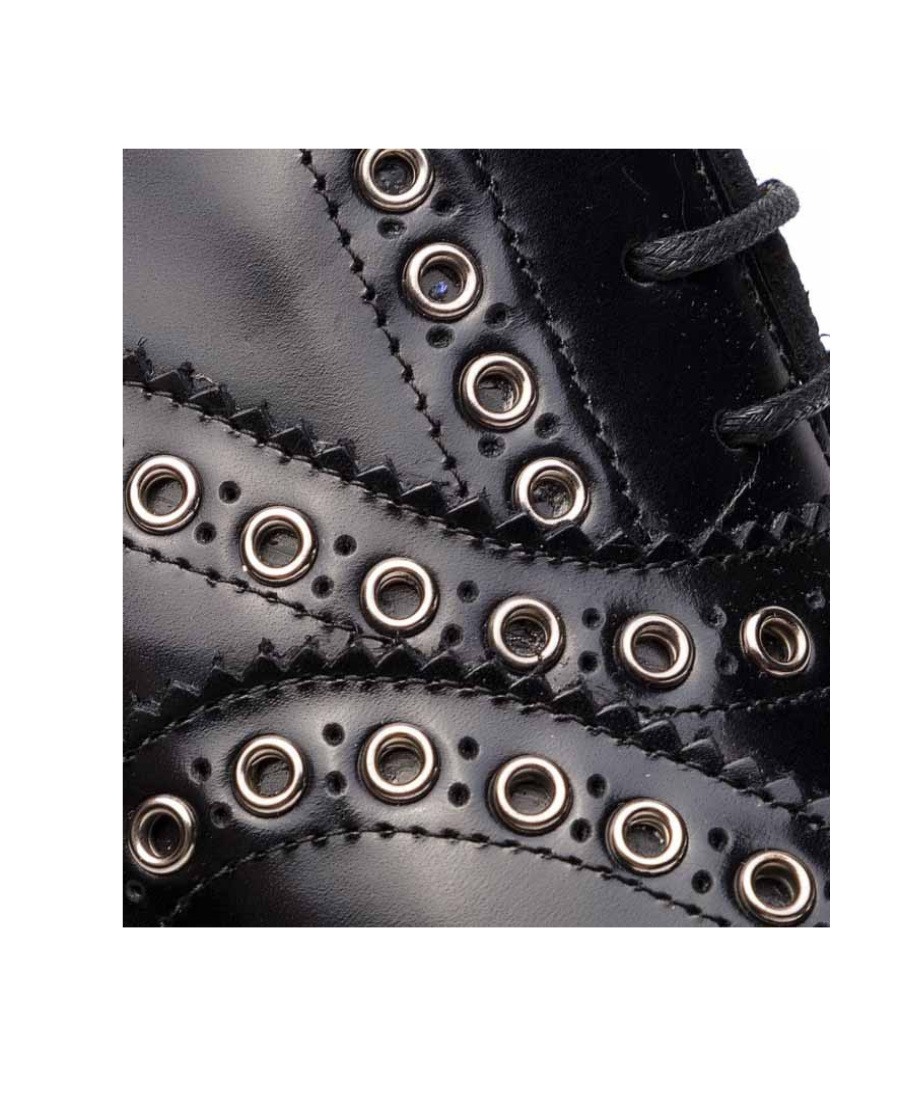 Red Valentino Strapped Riveted Niujin Shoes In Black