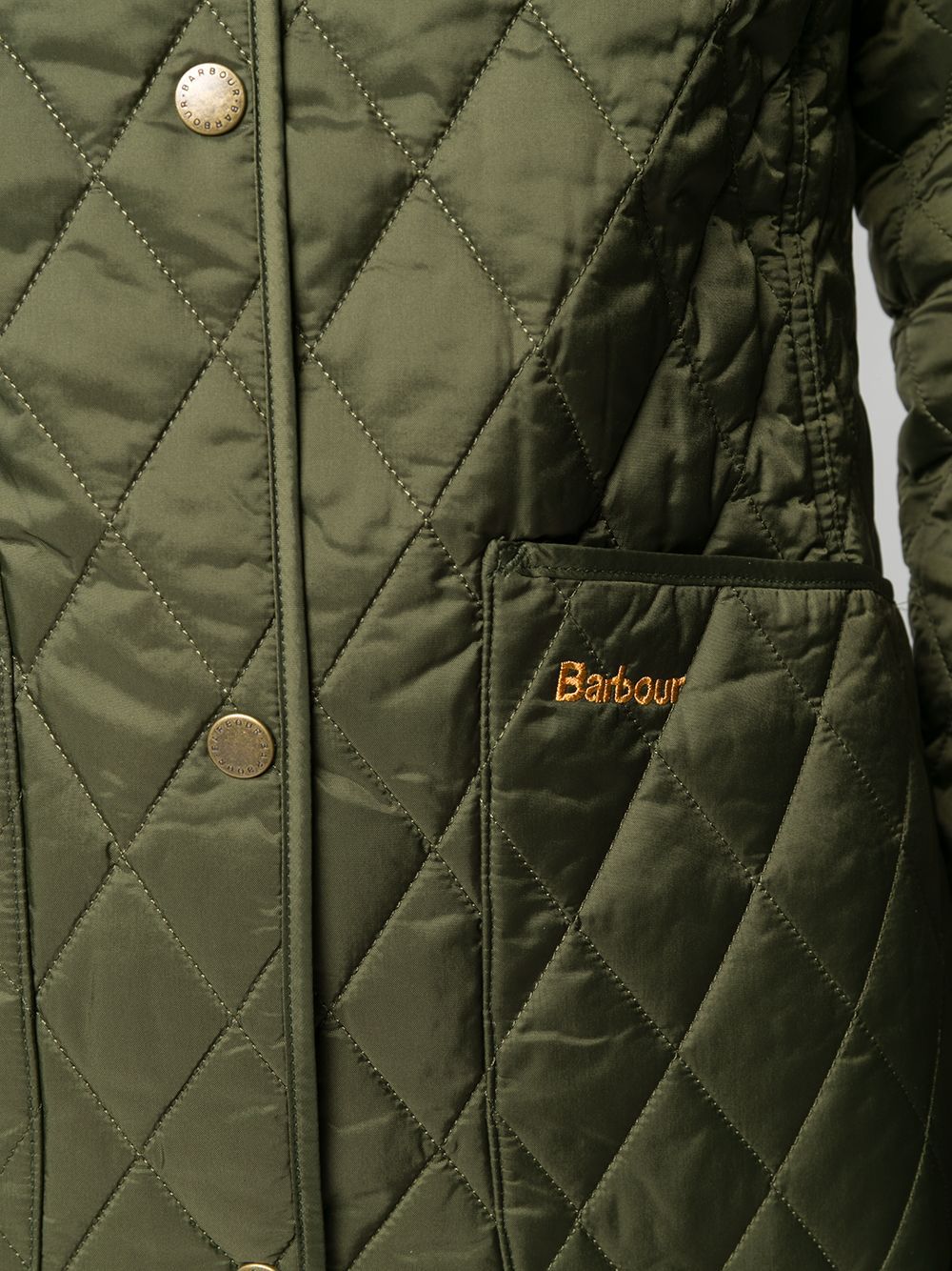 Barbour Annandale Quilted Womens Jacket In Brown
