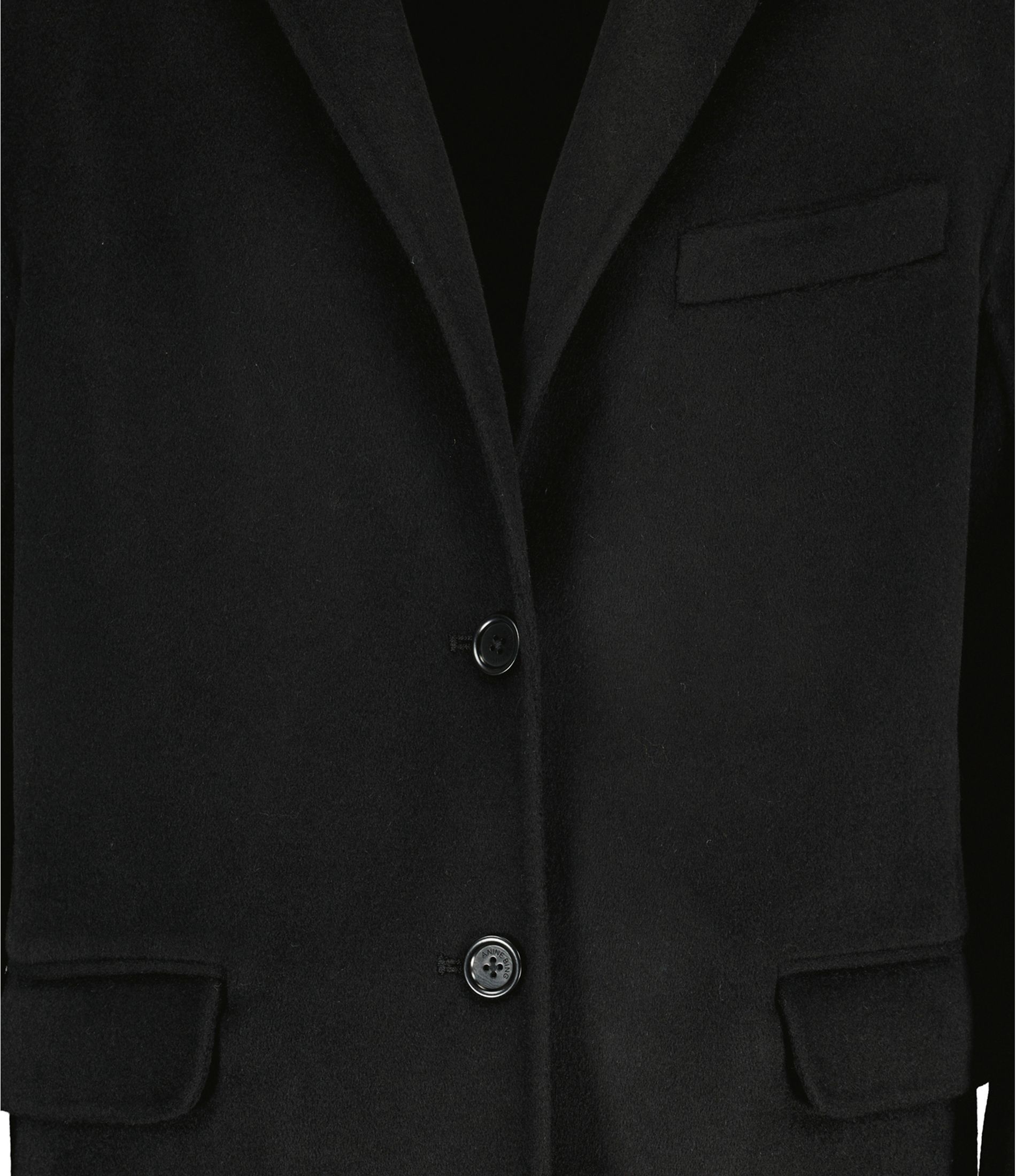 ANINE BING QUINN SINGLE-BREASTED BLAZER