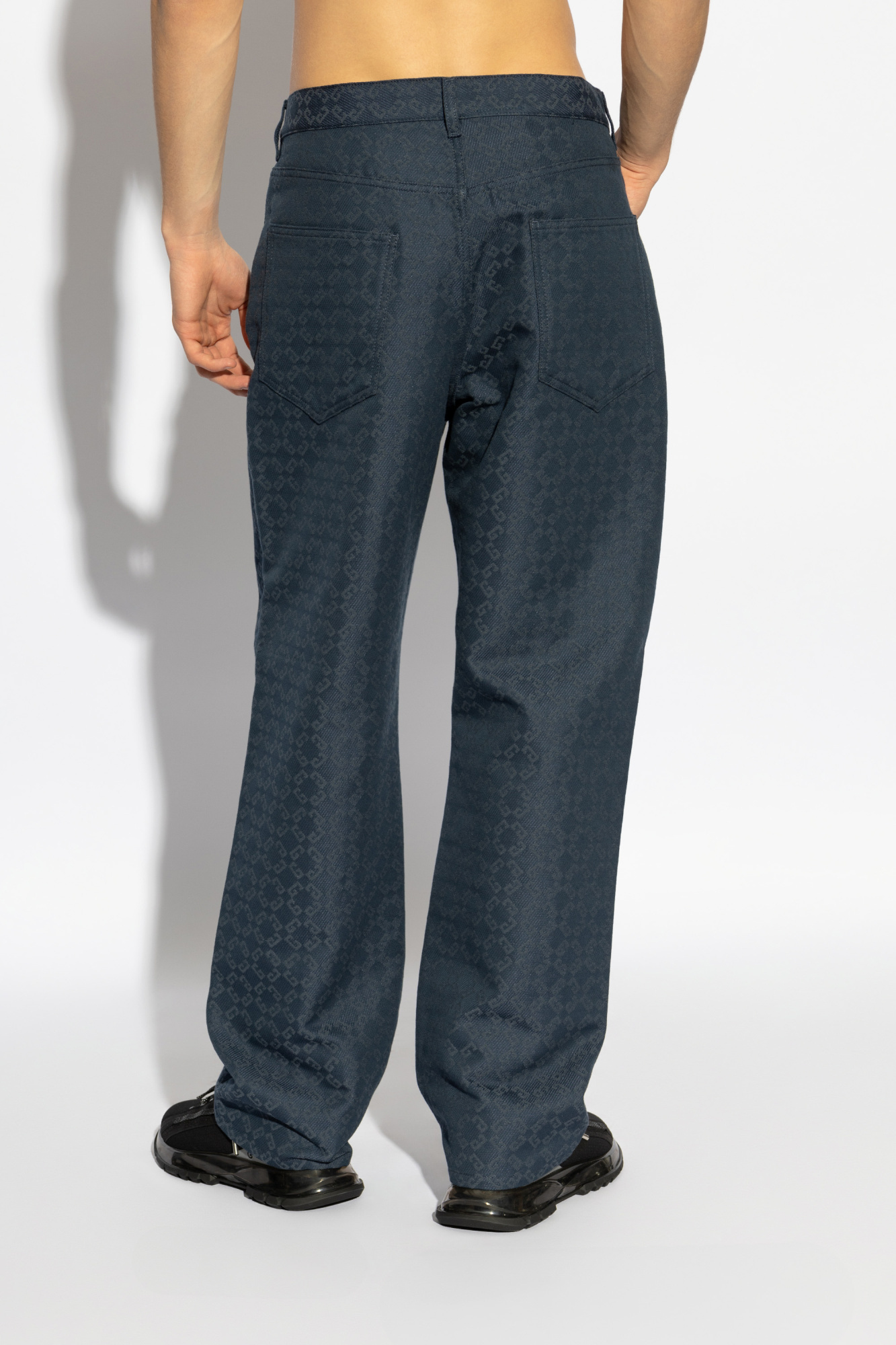 Givenchy Belt-loop Jeans In Black