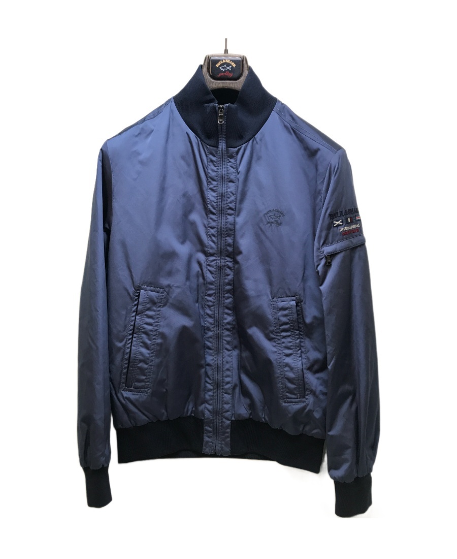 Paul & Shark Logo Casual Jacket In Black