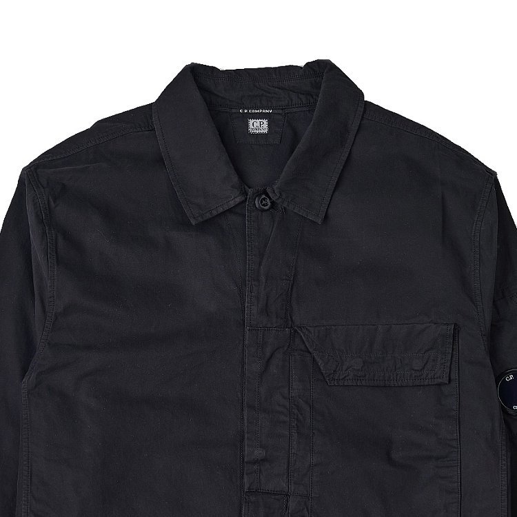 C.p. Company C.p.company Shirt Jacket In Black