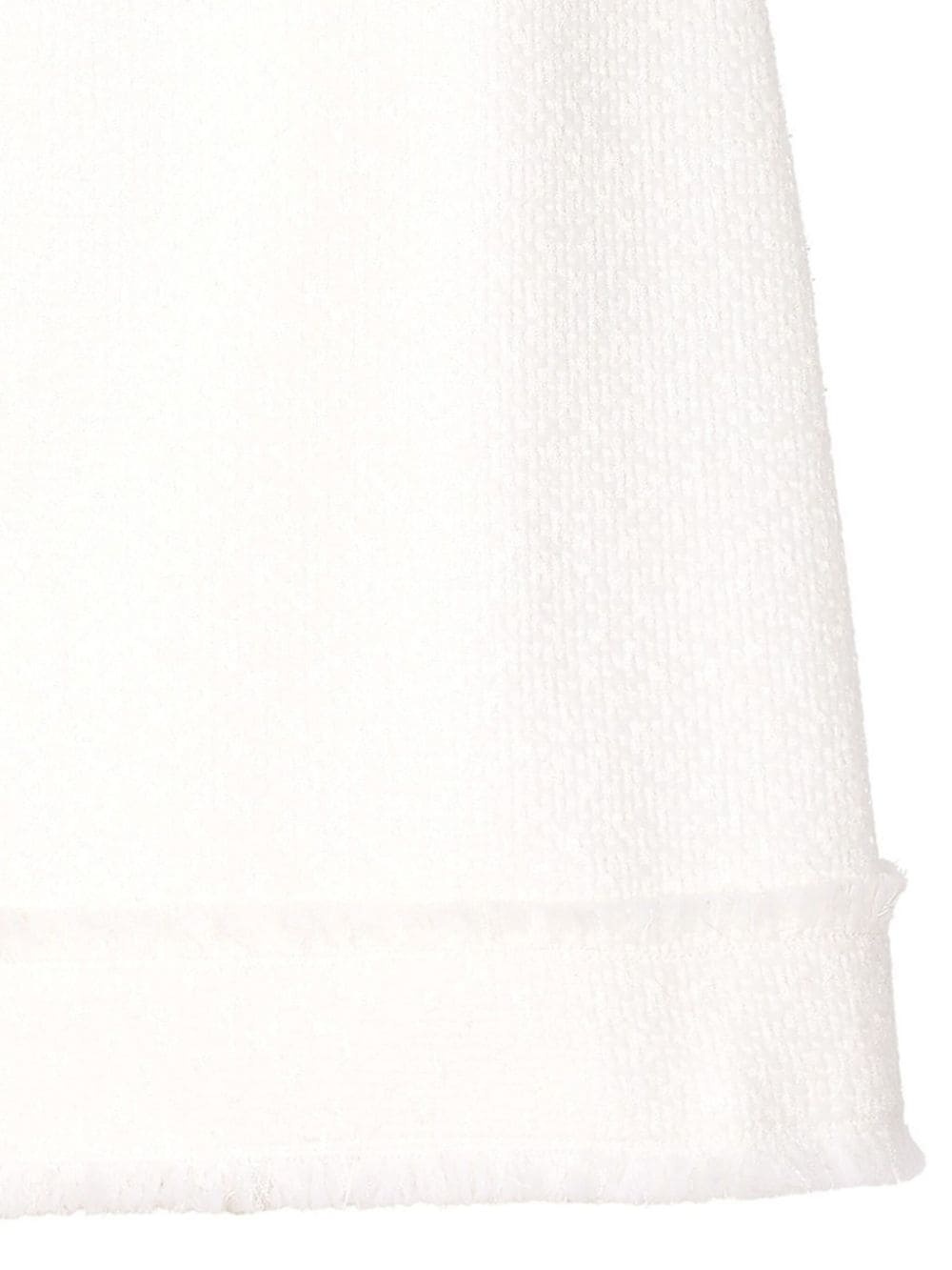 Dolce & Gabbana Tweed-rock In A-linie In White