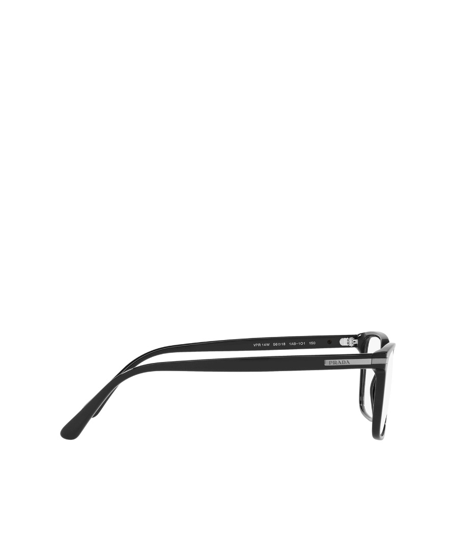 Prada 56mm Rectangular Optical Glasses In White