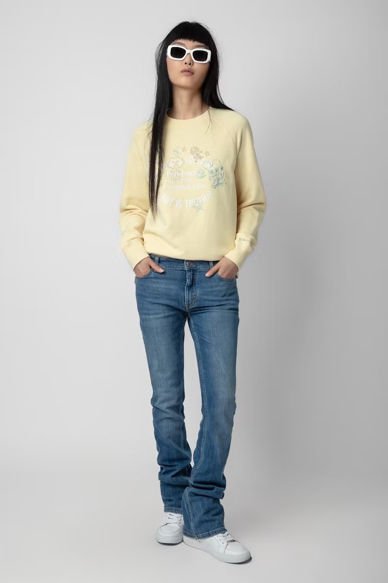 Shop Zadig & Voltaire Logo Logo Hoodie In Nude