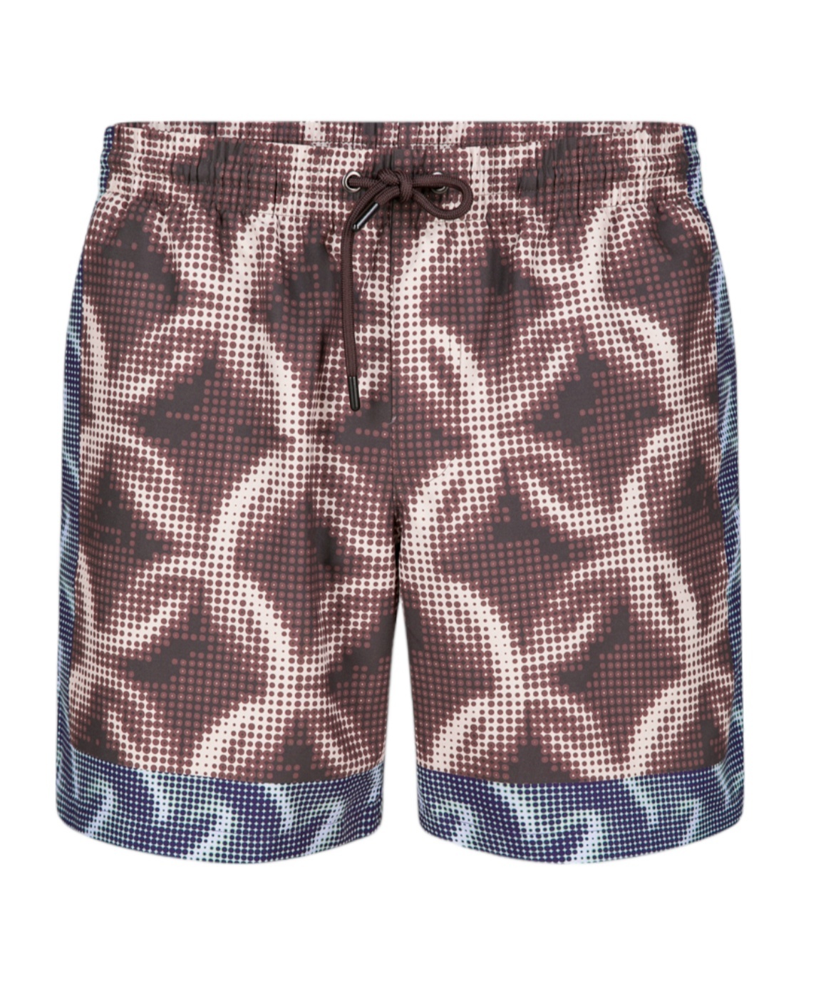 Dries Van Noten Girdle Swimming Trunks In Multicolor