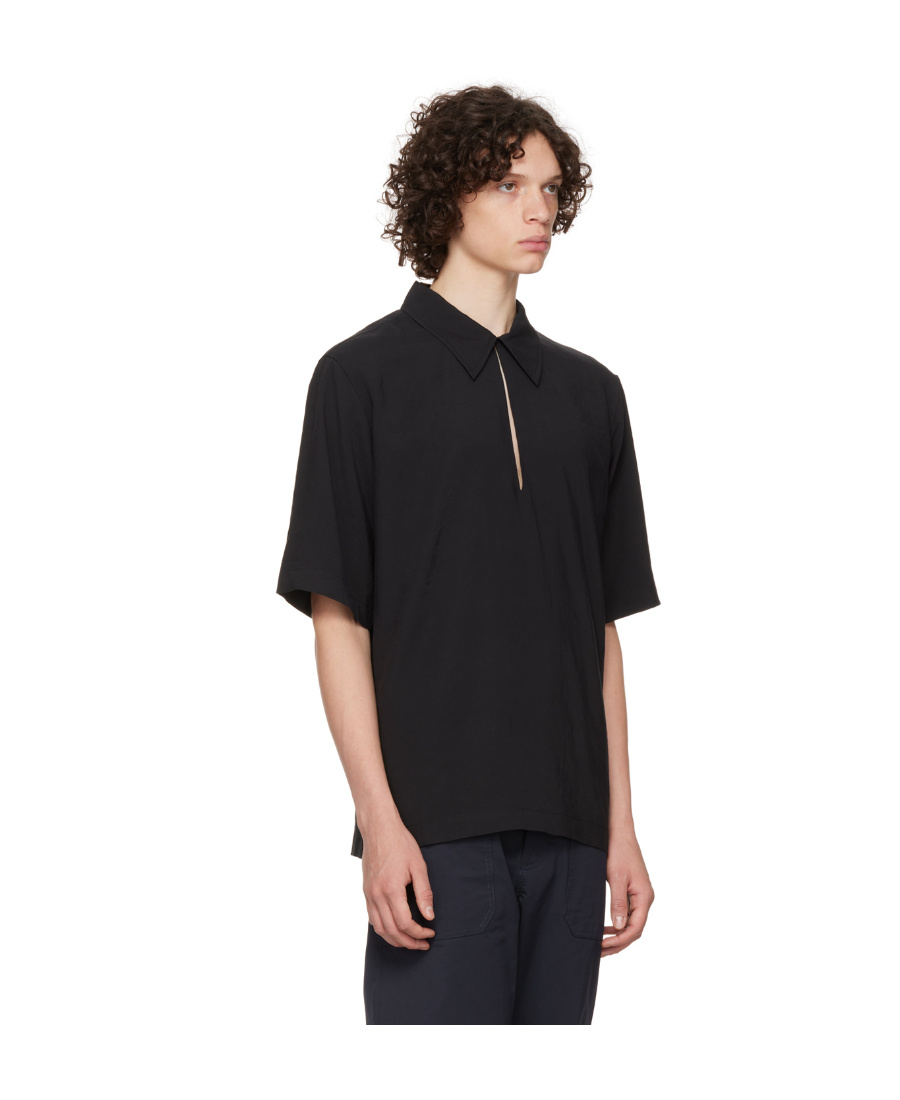 Nanushka Black Niklas Shirt In Black