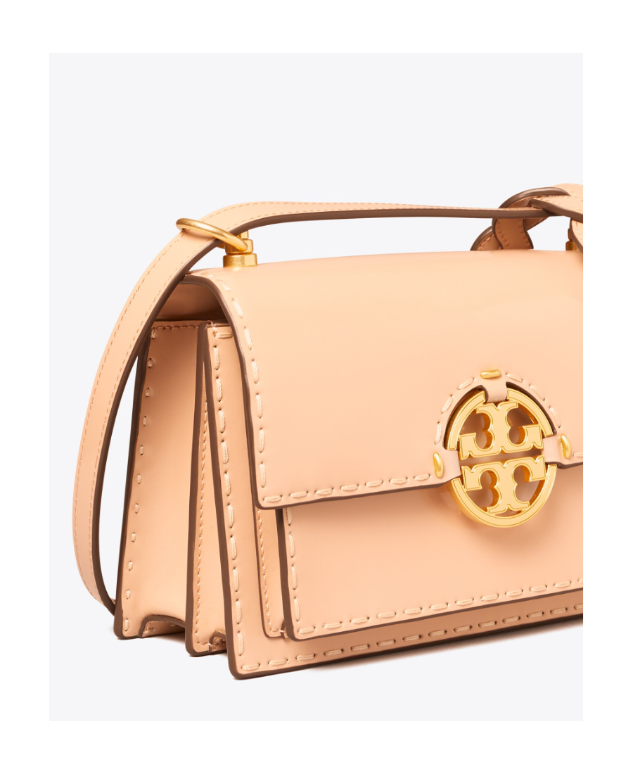 TORY BURCH LOGO-PLAQUE SHOULDER BAG