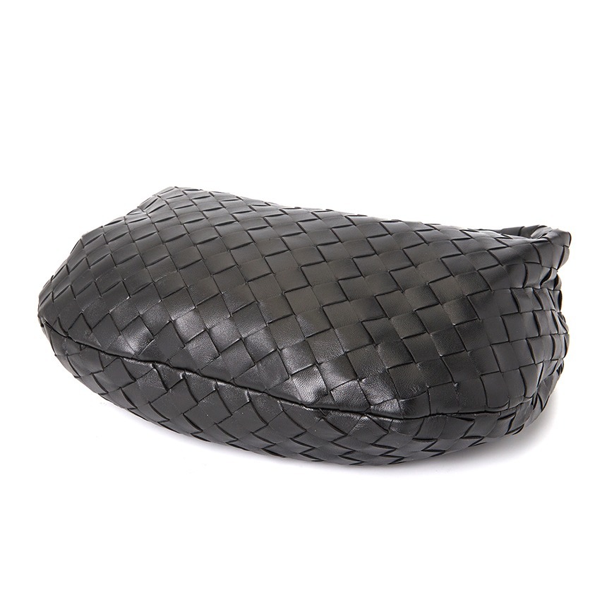 Bottega Veneta Women Jodie Small Leather Handbag In Black