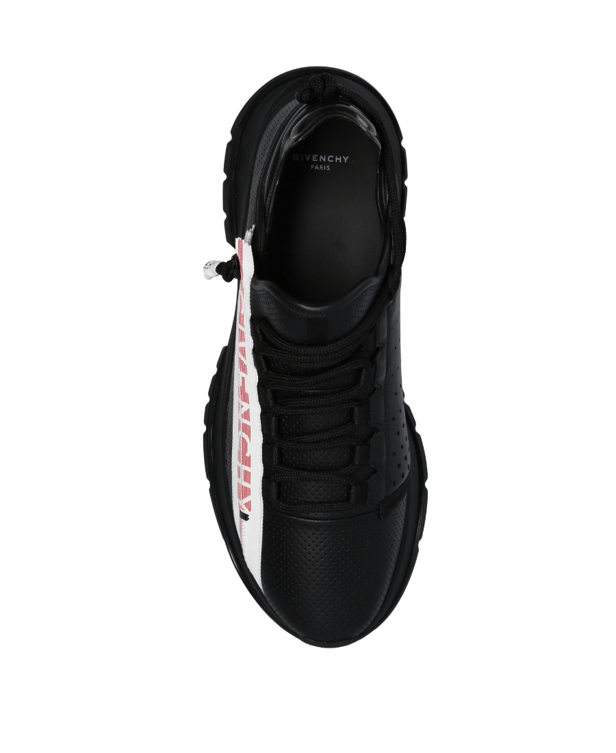Givenchy Spectre Low-top Leather Sneakers In Black