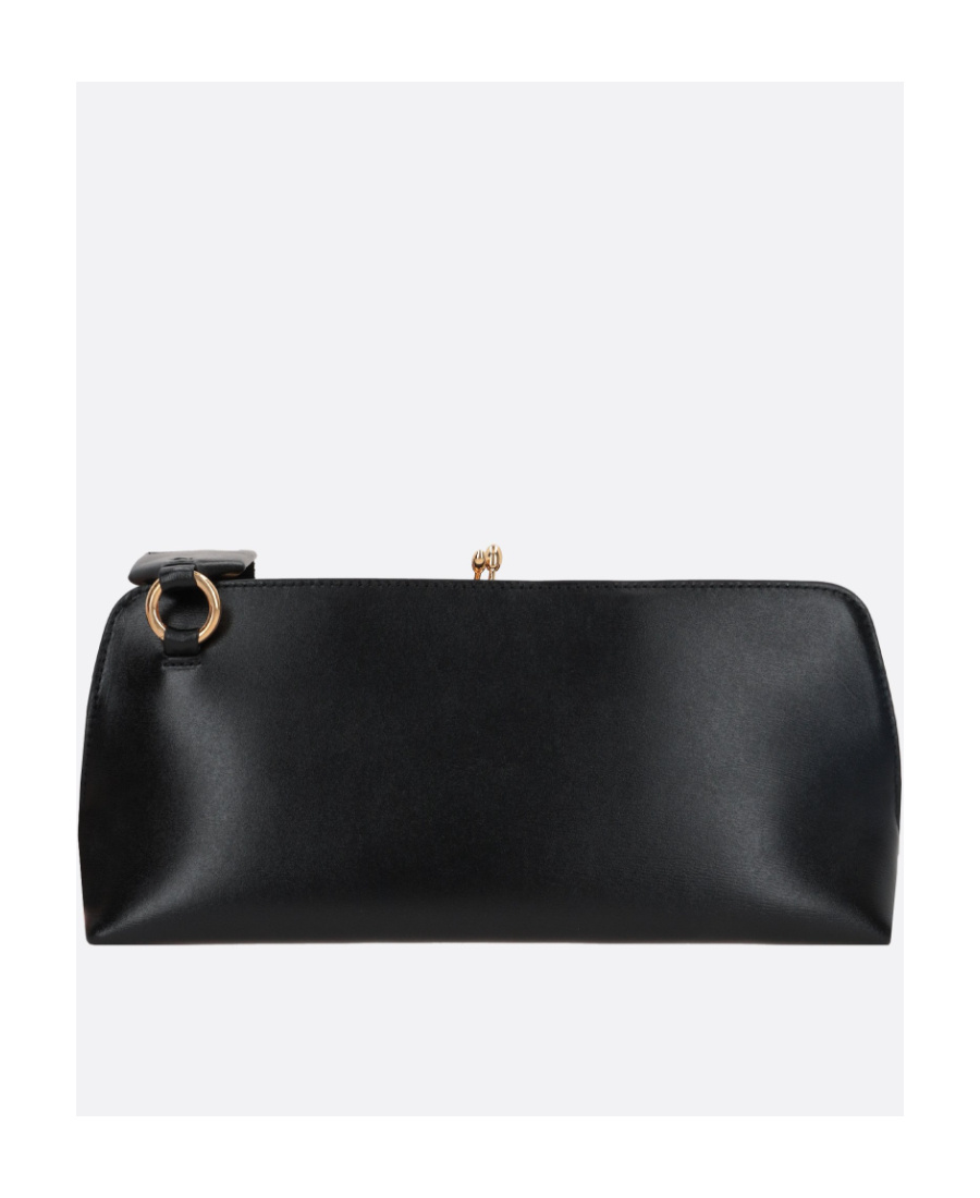 Jil Sander Small Goji Crossbody Bag In Black