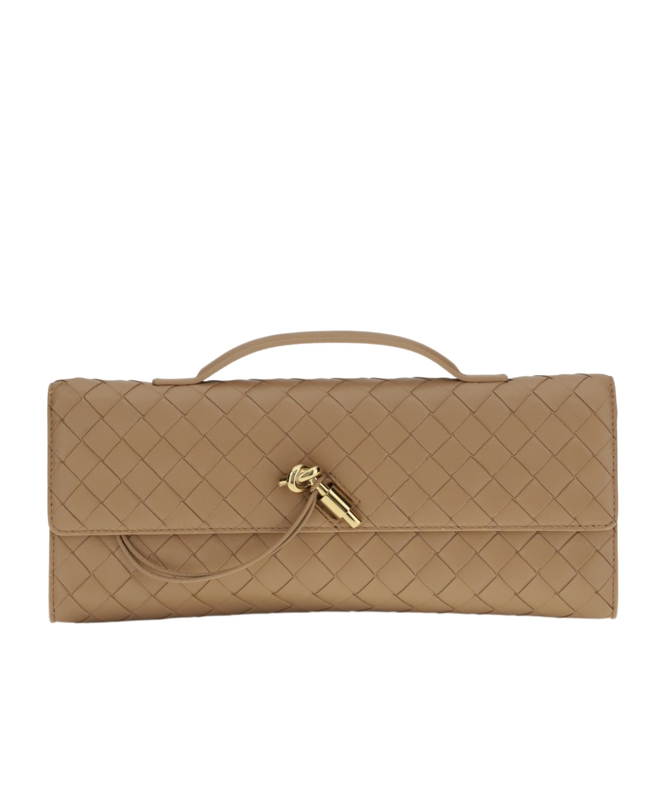 Bottega Veneta Women Long Andiamo Clutch In Brown