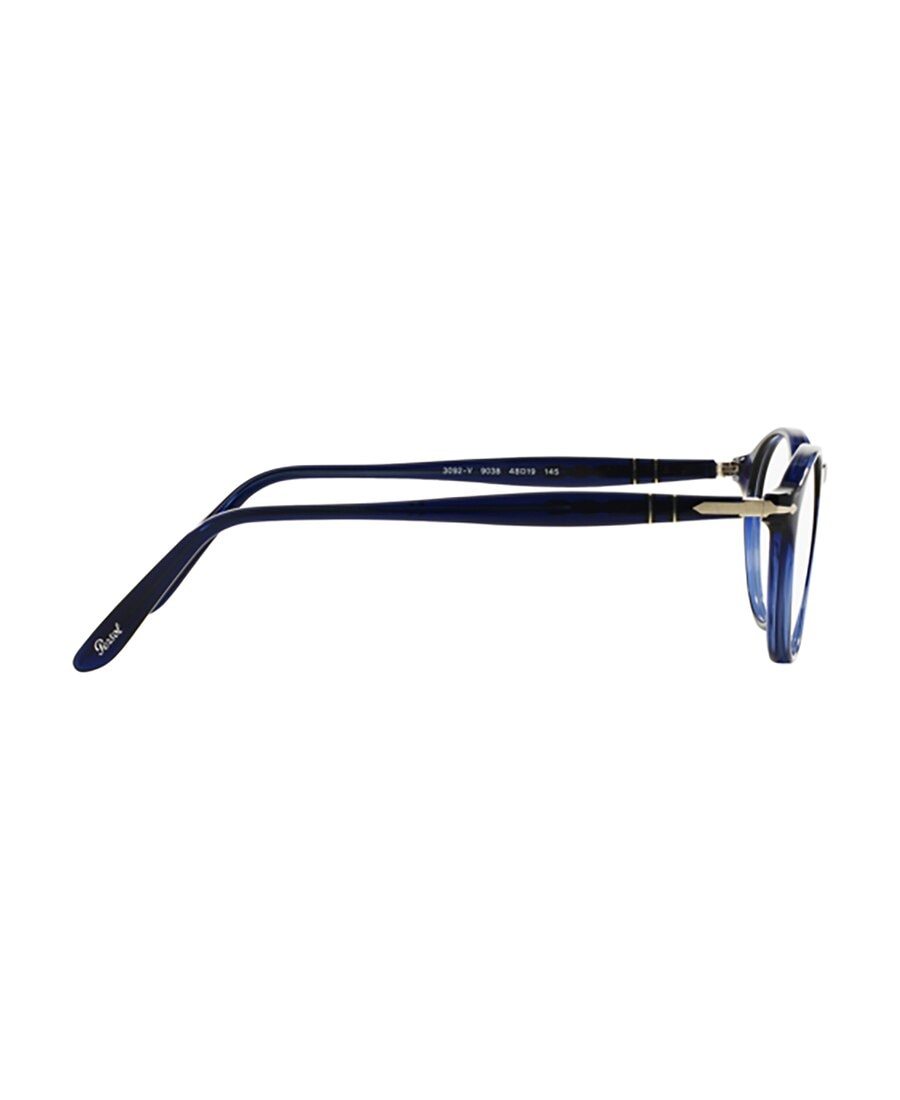 Persol Round Frame Glasses In White