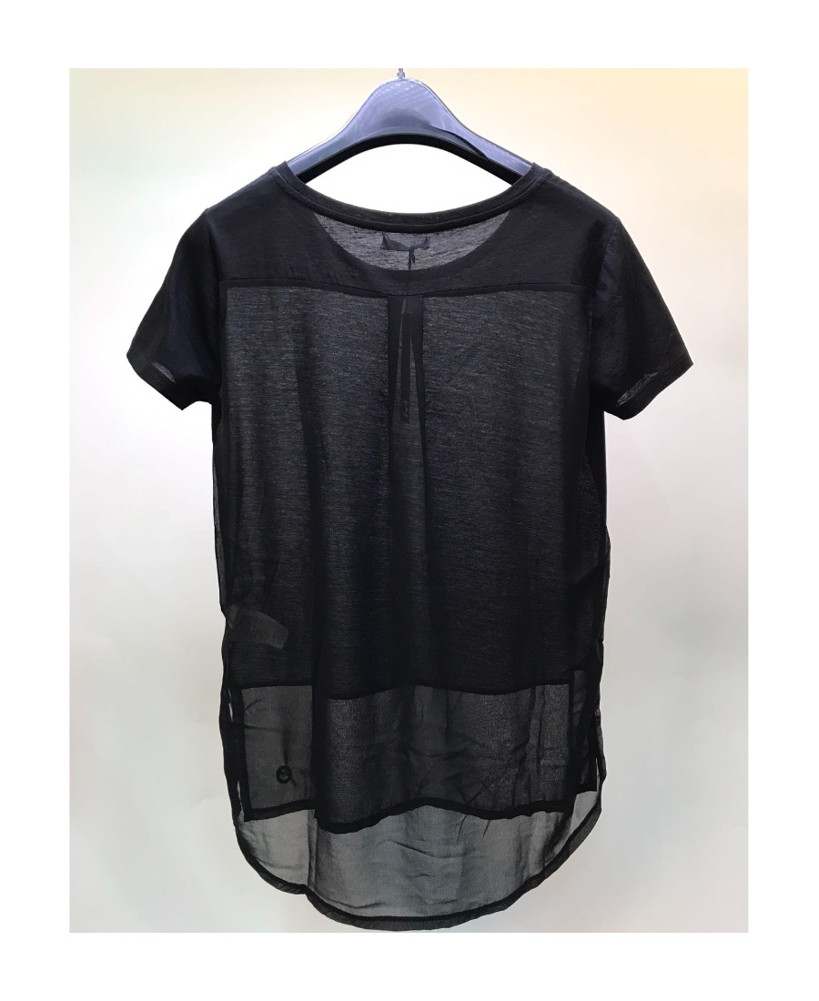 Iceberg Printed T-shirt With Round Neck And Short Sleeves In Black