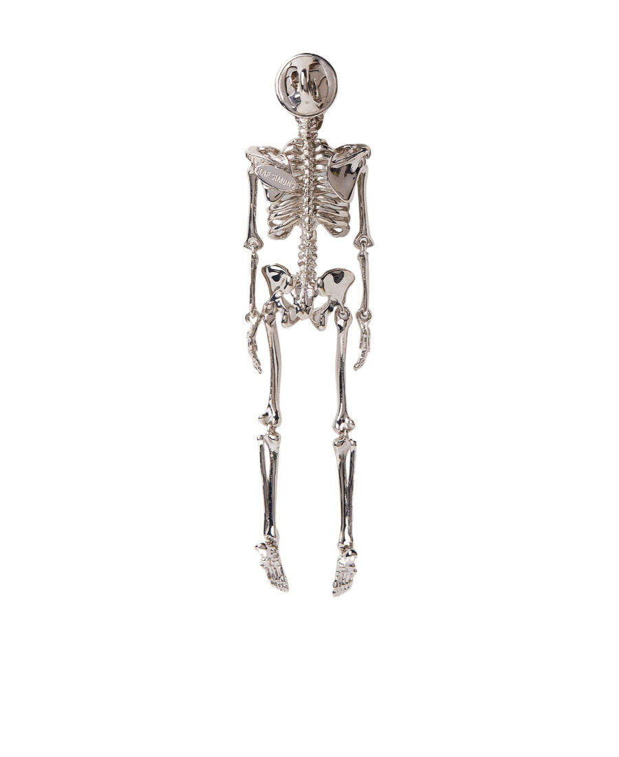 Raf Simons Sculpted Skeleton Brooch