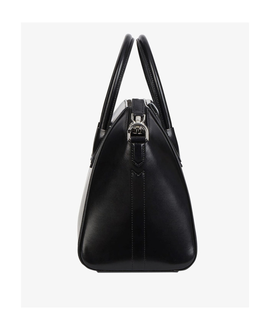 Givenchy Calf Leather Antigona Small Bag Handbag In Black