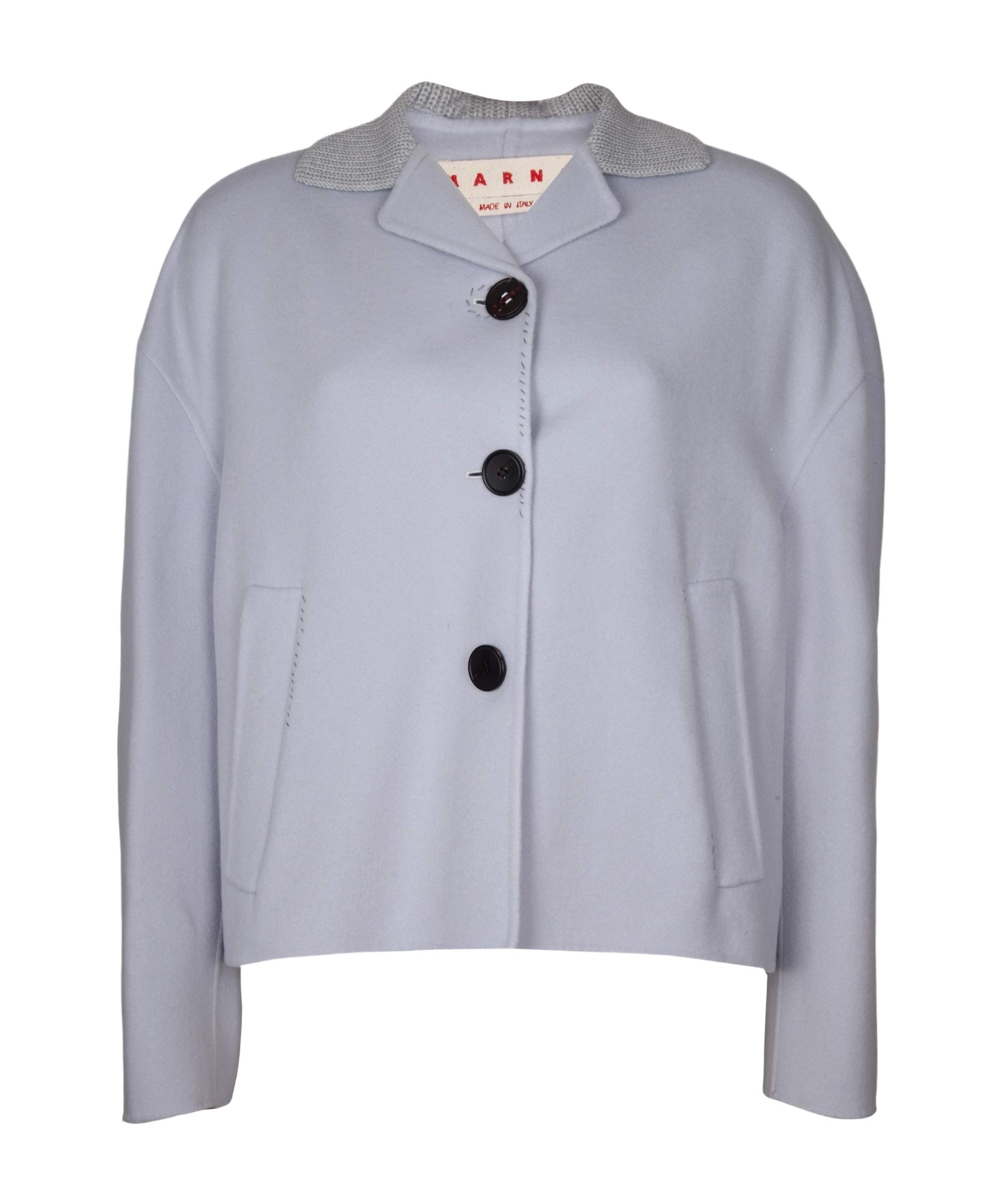 Marni Long-sleeved Jacket In Gray