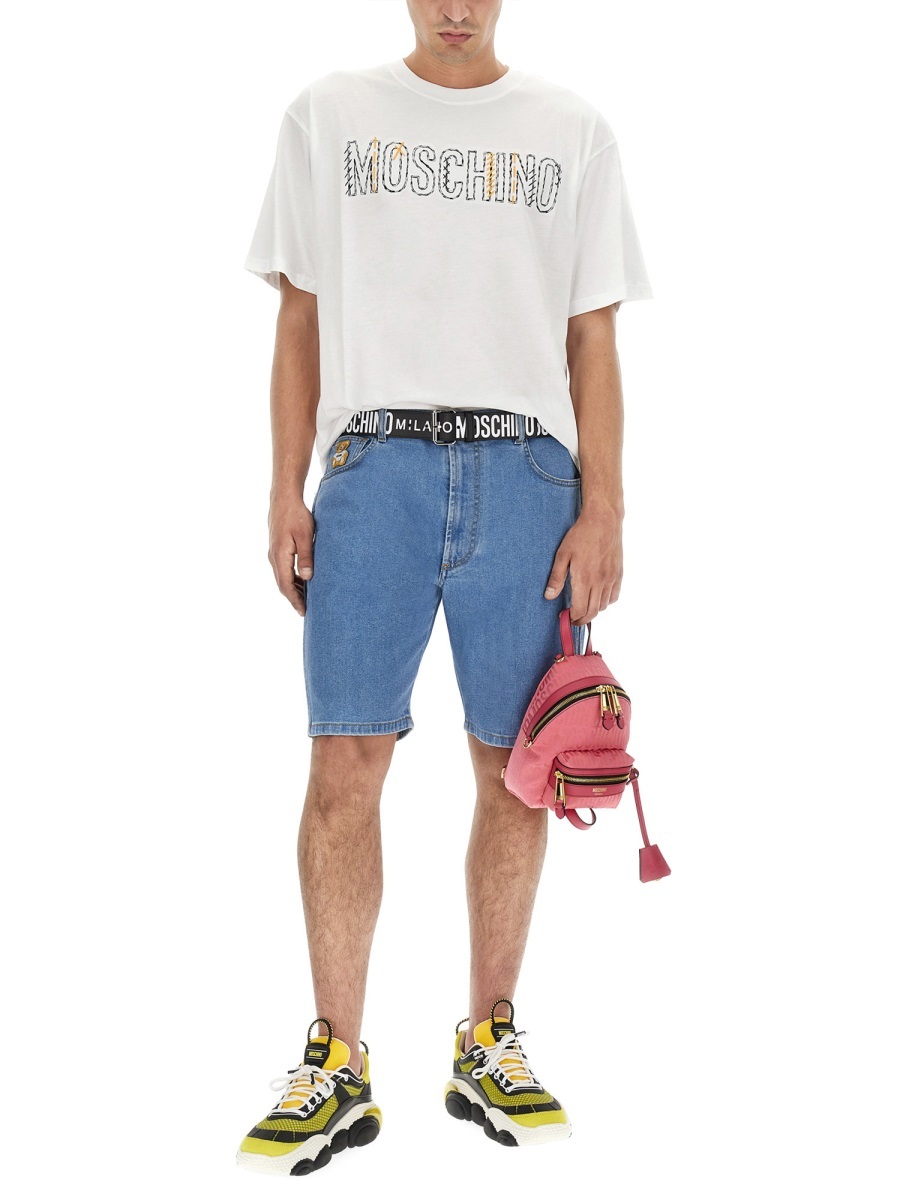Moschino Short-sleeved T-shirt In White